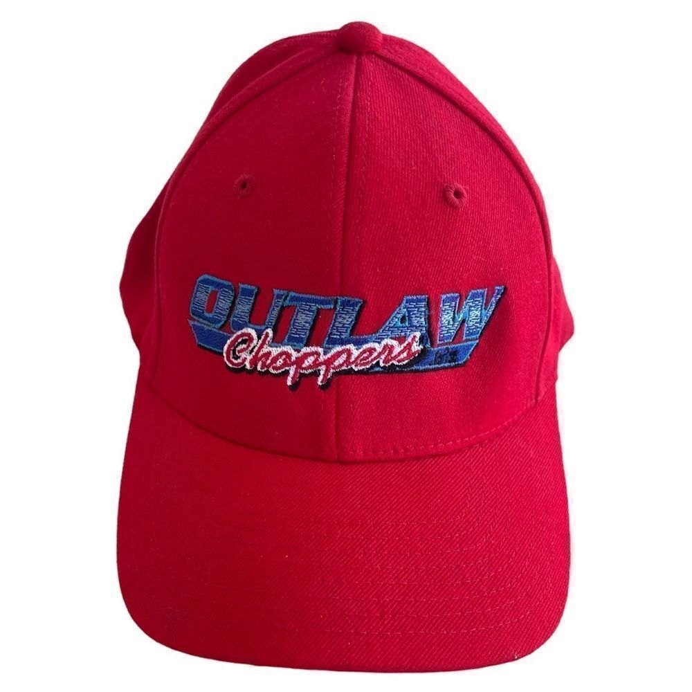 Outlaw Choppers Motorcycle Cao Hat Flexfit 7 3/8 - 8 Medium - XL